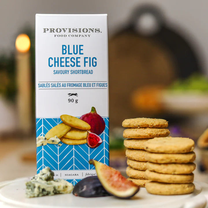 BLUE CHEESE FIG SHORTBREAD