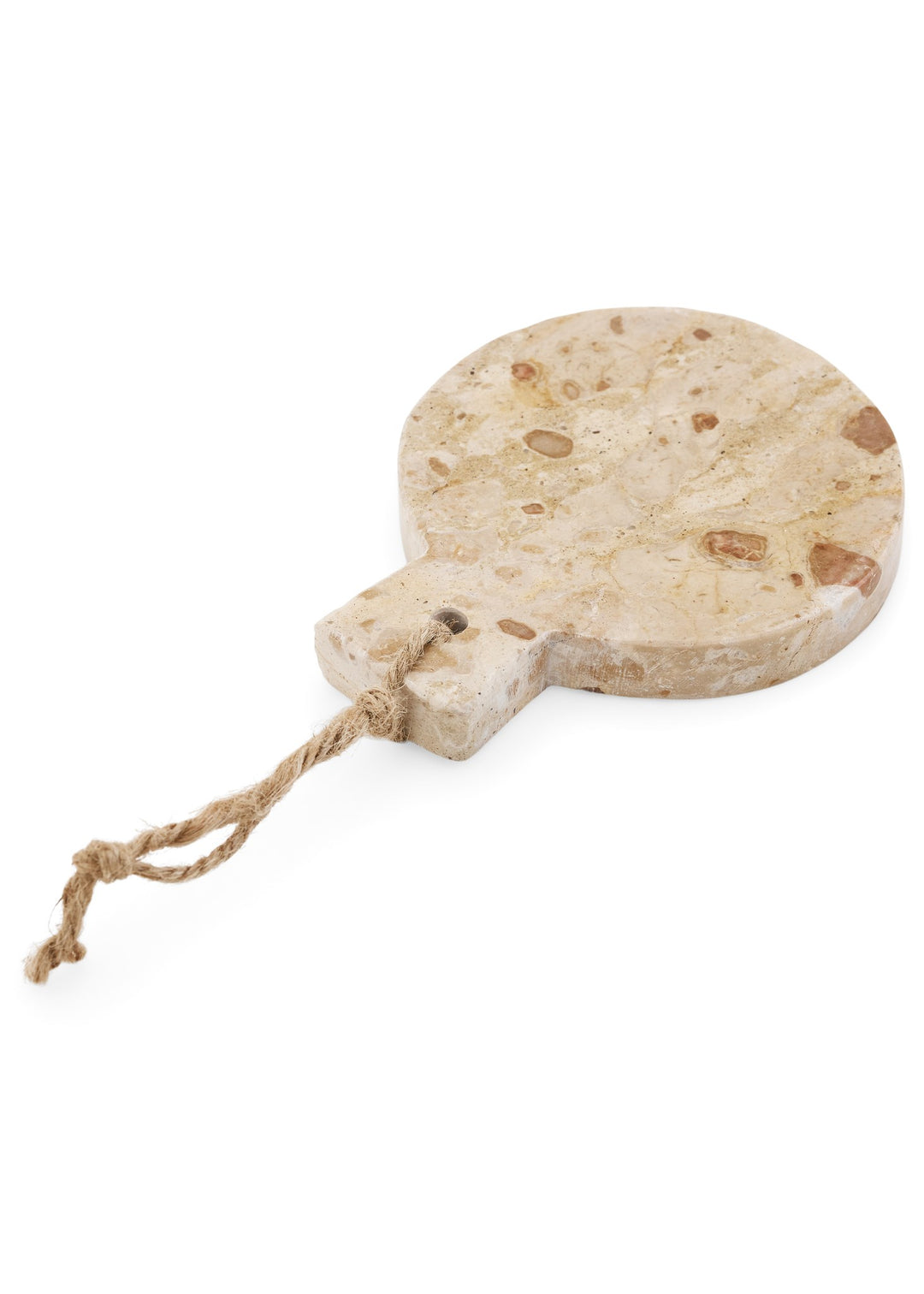SMALL SERVING BOARD LEMON CUTTER CHOCO MARBLE BG BRWN
