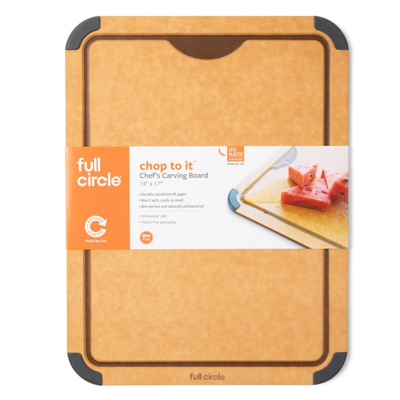 CHOP TO IT CHEF'S CUTTING BOARD 17X13