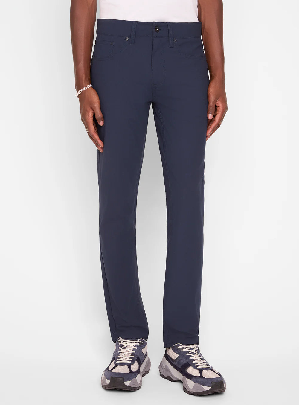 CHRISTIAN RECYCLED 5 POCKETS TECH PANTS
