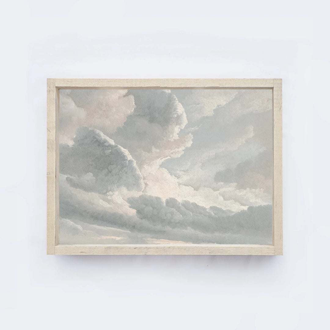 VINTAGE CLOUD STUDY A39 "AGED FARMHOUSE" / 12x9"