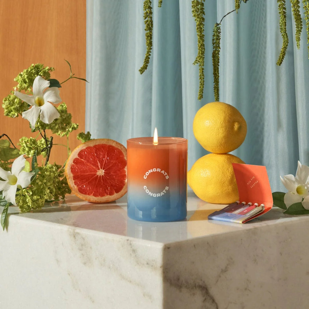 CONGRATS CANDLE "GRAPEFRUIT & NEROLI"