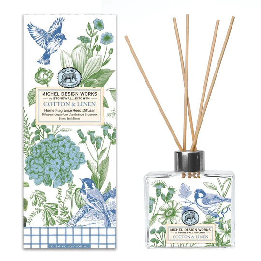 MICHEL DESIGN - COTTON AND LINEN HOME FRAGRANCE REED DIFFUSER