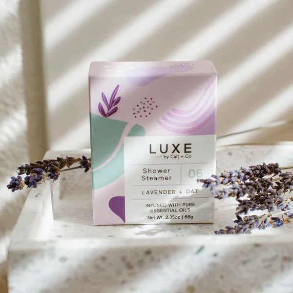 CAIT AND CO LAVENDER OAT SHOWER STEAMER