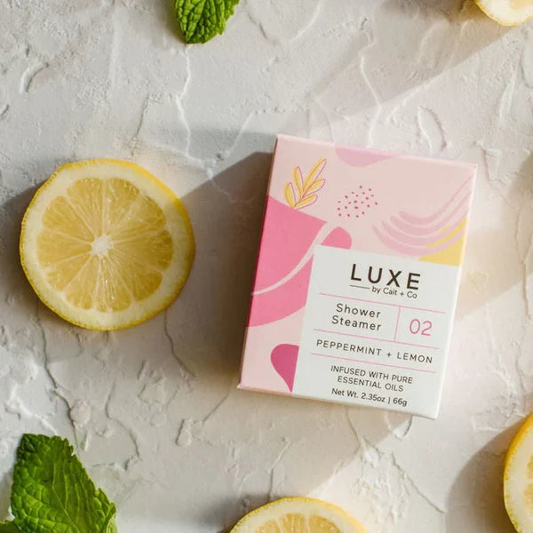 CAIT AND CO PEPPERMINT LEMON SHOWER STEAMER