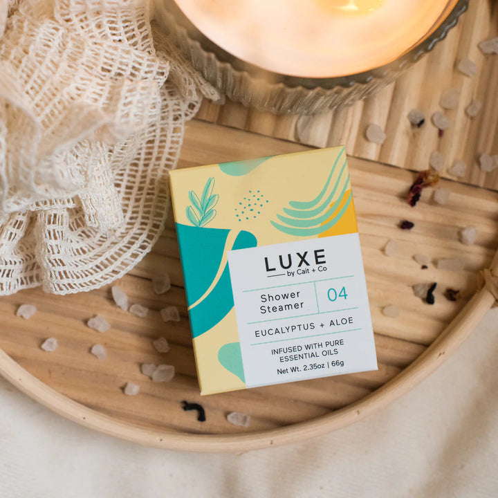 CAIT AND CO EUCALYPTUS + ALOE SHOWER STEAMER