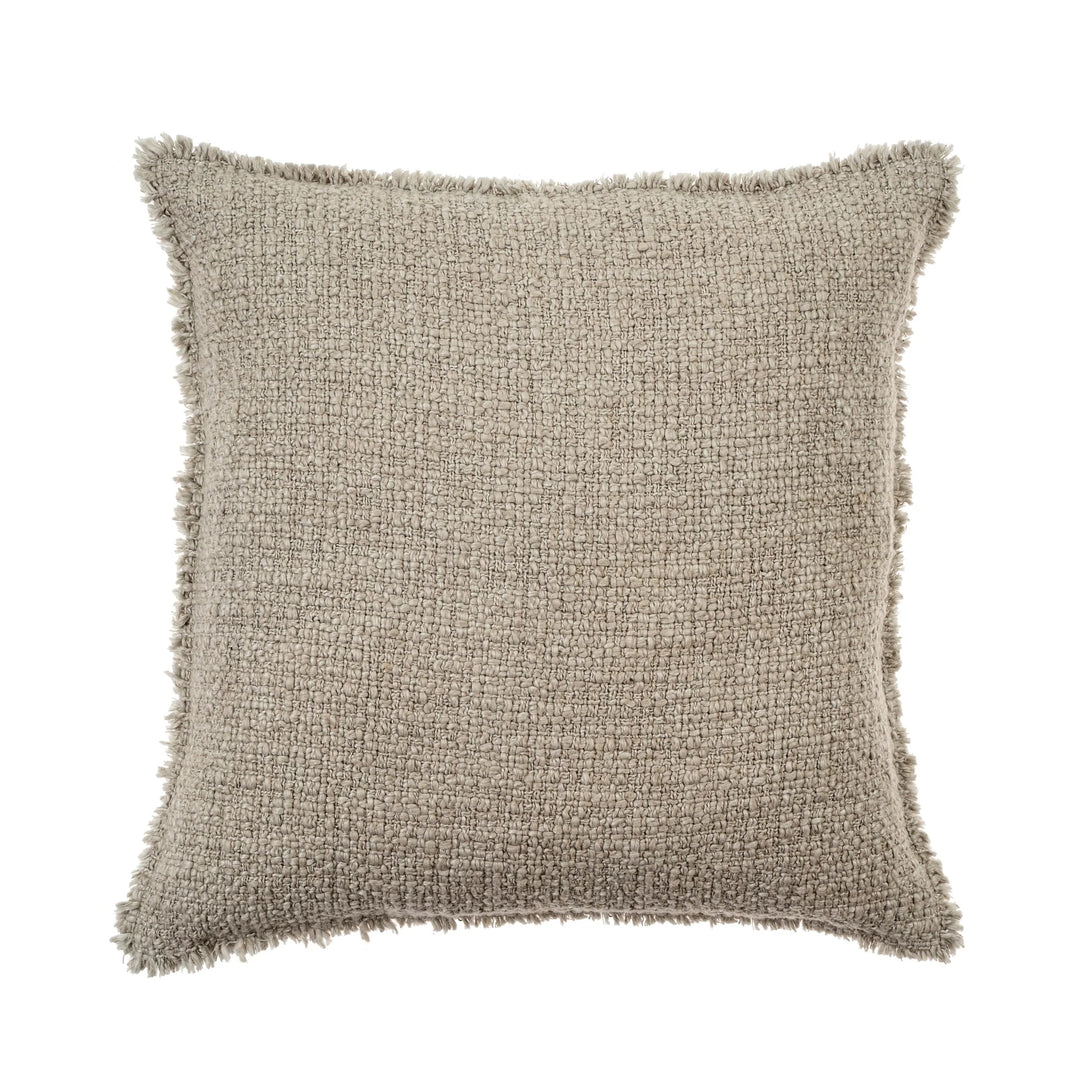 INDABA CALLISTO PILLOW, LIGHT GREY 20X20