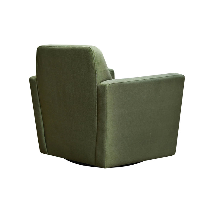 LH Imports Cooper Swivel Club Chair - Forest Green