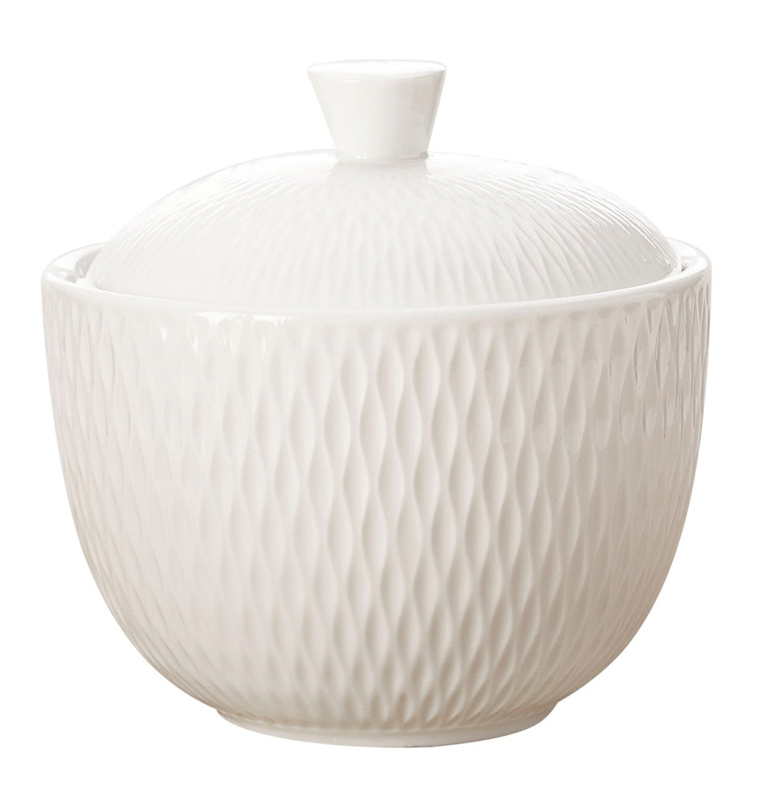 DIAMONDS ROUND SUGAR BOWL