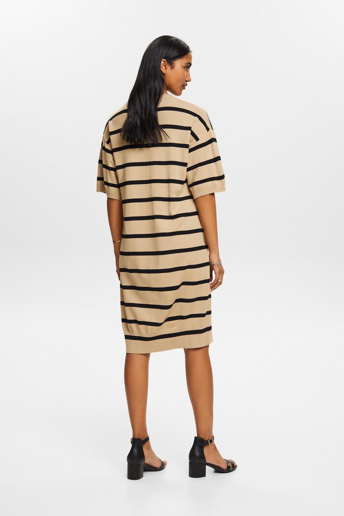 OVERSIZED STRIPED KNIT DRESS