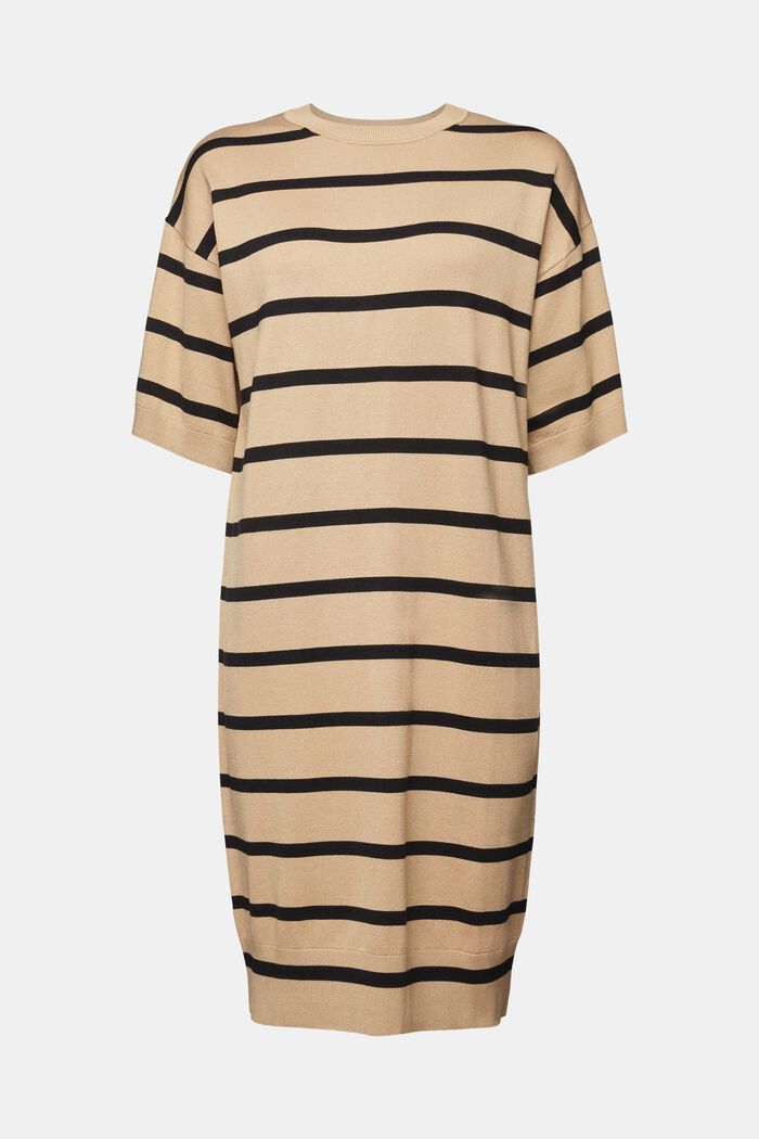 OVERSIZED STRIPED KNIT DRESS
