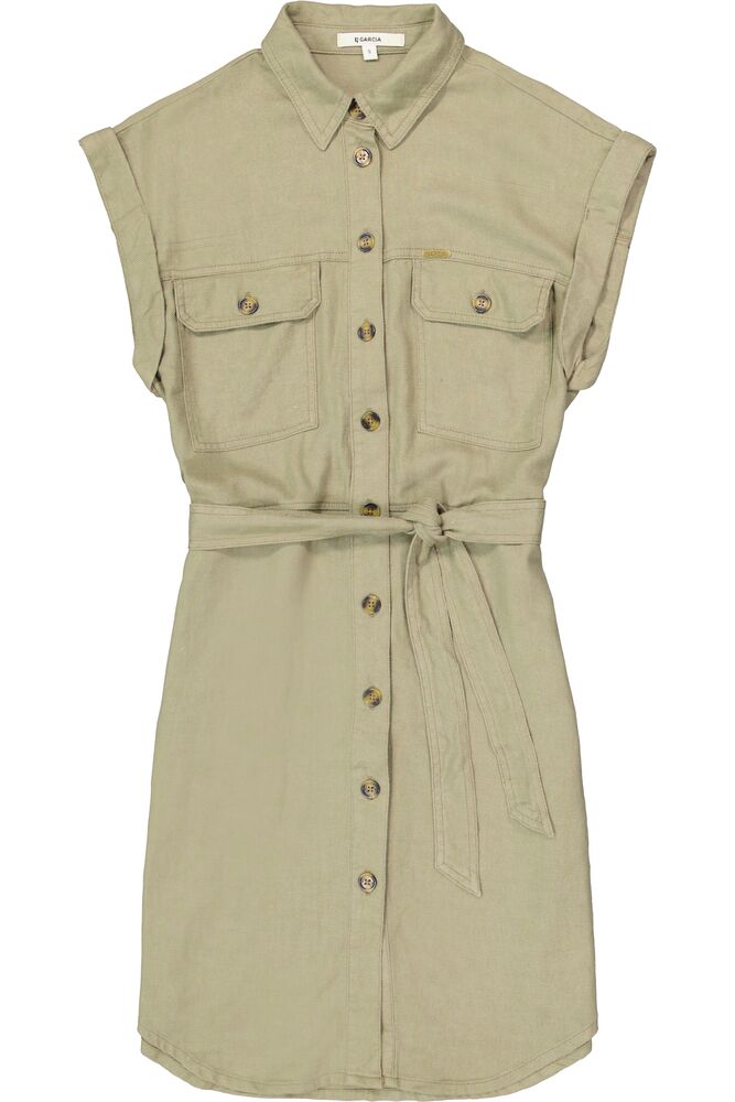 OLIVE GREEN DRESS