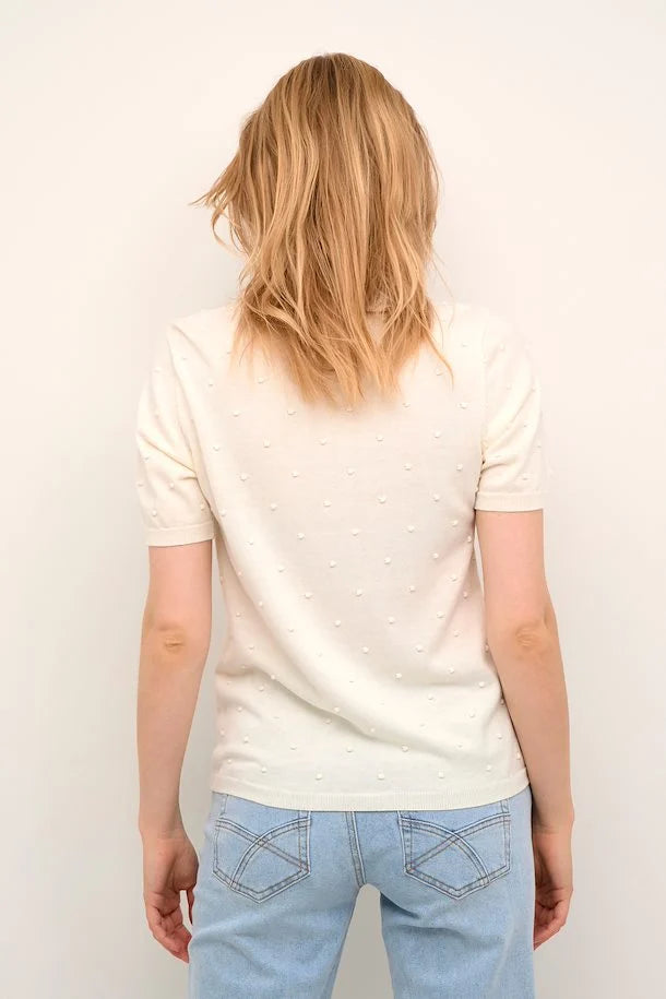 CRHANNE KNIT PULLOVER "Eggnog"