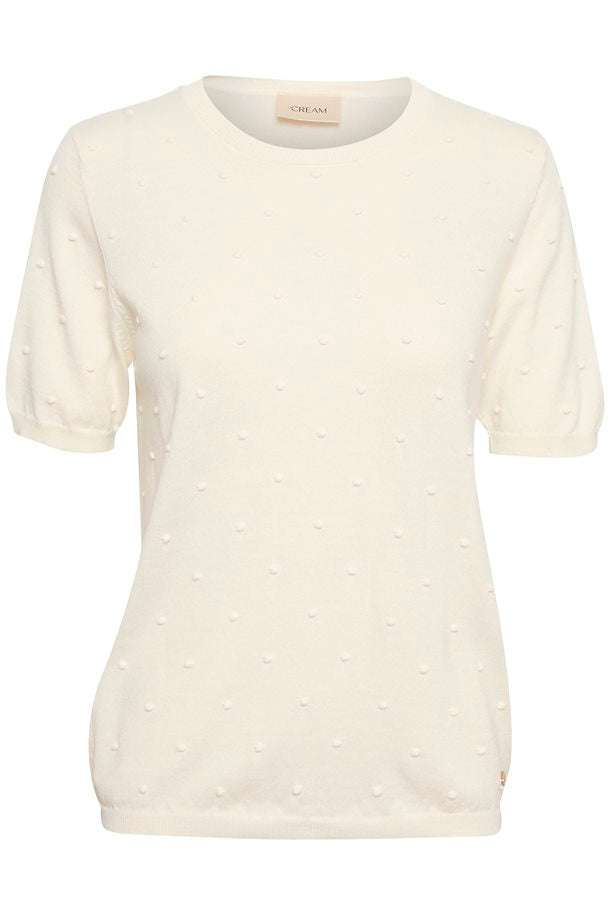 CRHANNE KNIT PULLOVER "Eggnog"