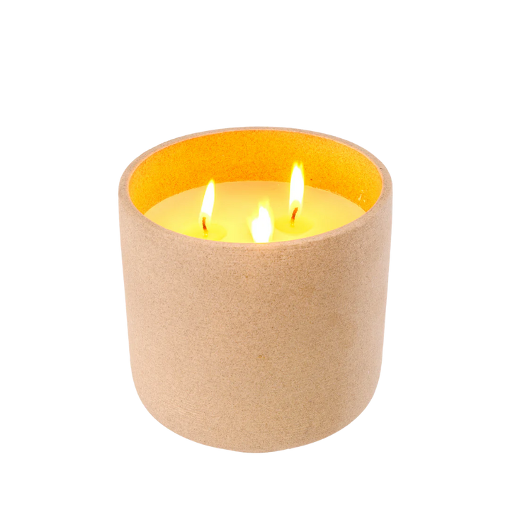 LARGE ELEMENTAL CANDLE "EUCALYPTUS & AMBER"