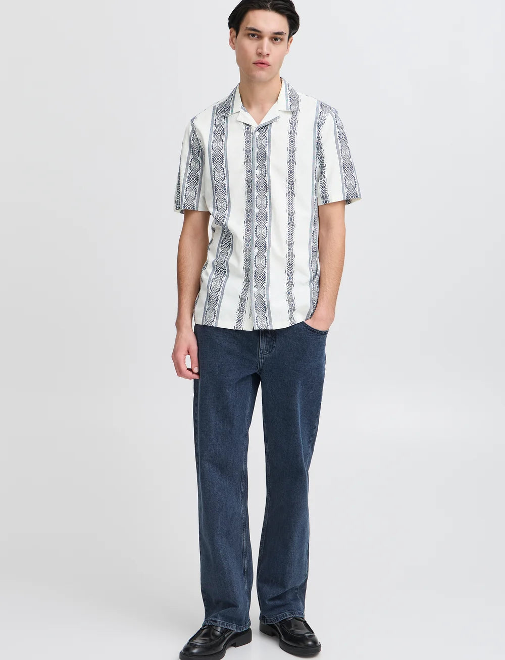 CFJAYDEN SS RC INKA SHIRT "ESTATE BLUE"