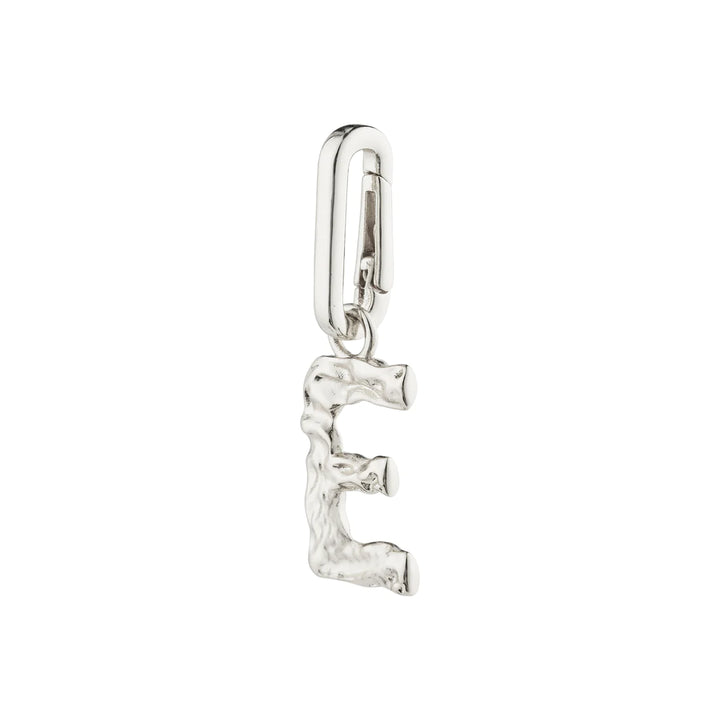 Pilgrim Charm Recycled Pendant E "Silver"
