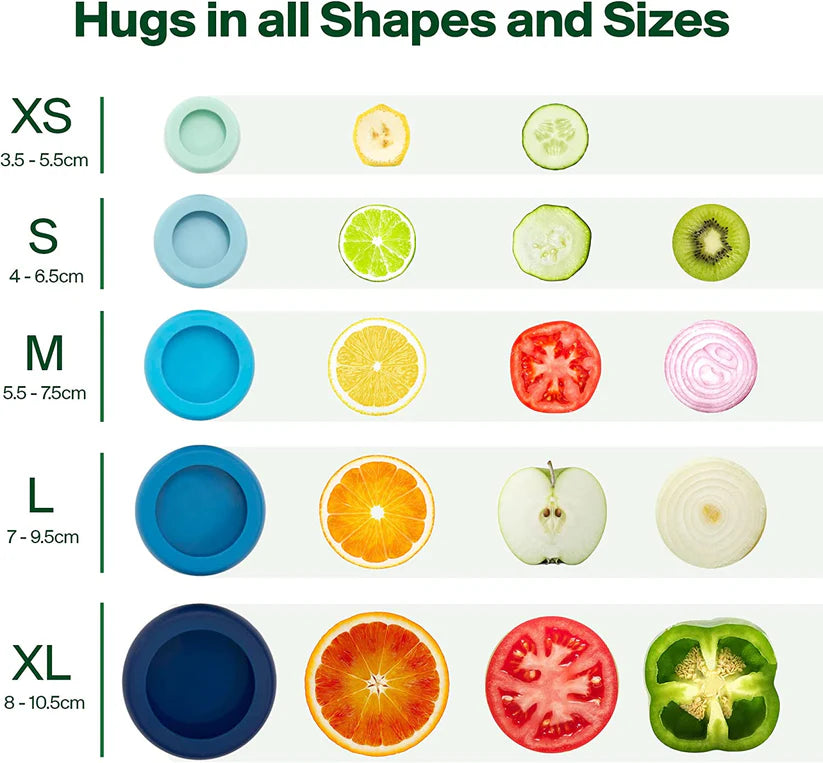 FOOD HUGGERS - SET OF 5