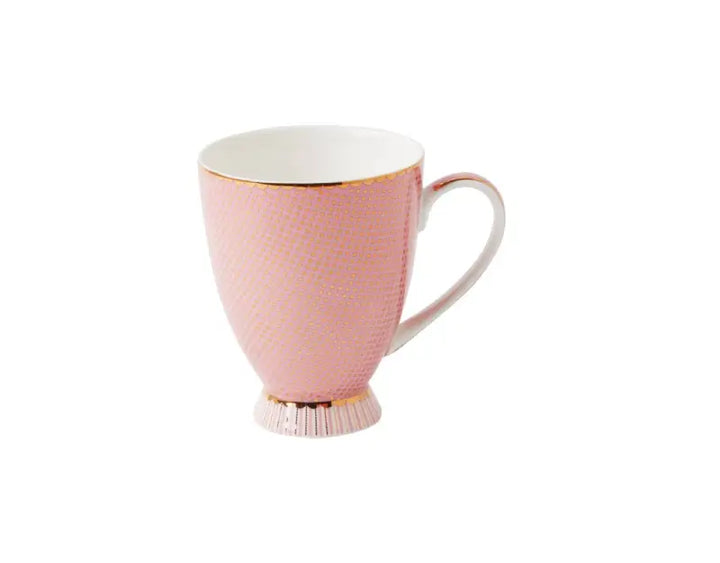 MAXWELL & WILLIAMS - Teas & C’s Regency Footed Mug 300ML Pink Gift Boxed