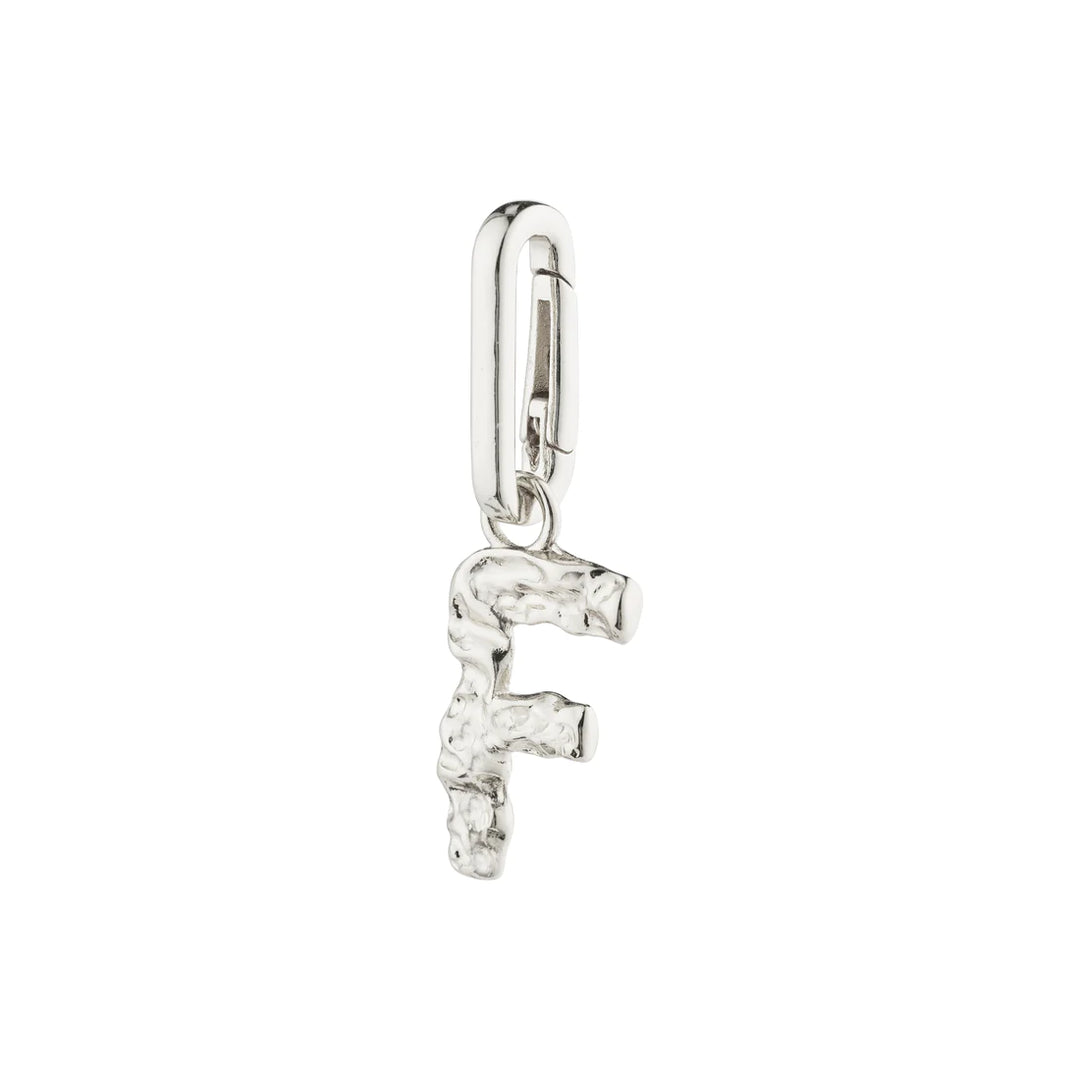 Pilgrim Charm Recycled Pendant F "Silver"