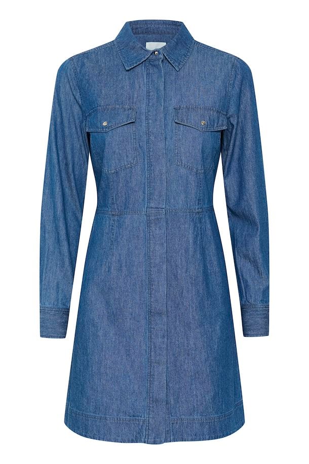 FREJAPW DRESS "Medium Blue Denim"