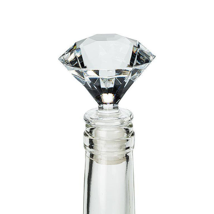 ROUND CUT GEM BOTTLE STOPPER