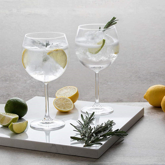 GIN BALLOON STEMMED GLASS 675ML, SET OF 2