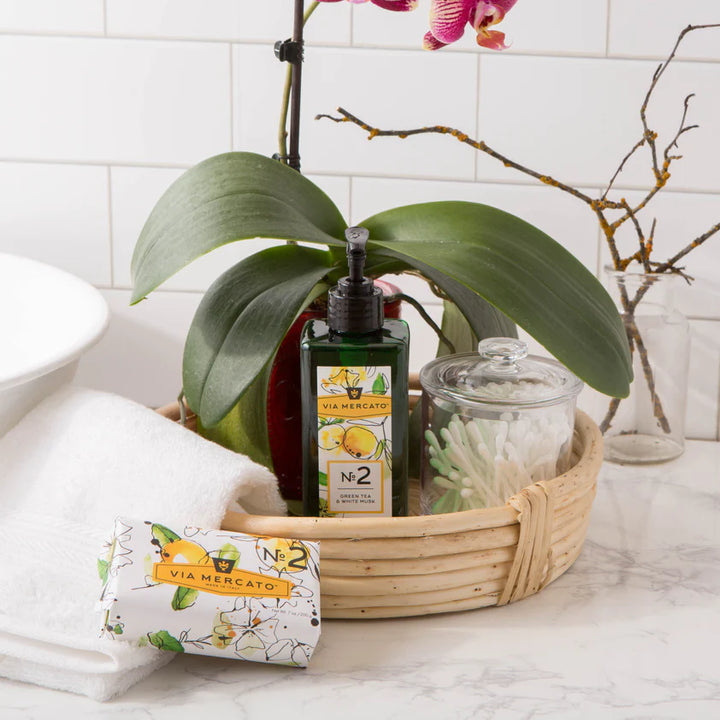 VIA MERCATO LIQUID HAND SOAP NO2 - GREEN TEA AND WHITE MUSK