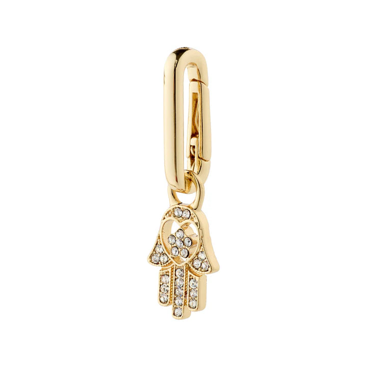 CHARM RECYCLED HAMSA PENDANT GOLD-PLATED