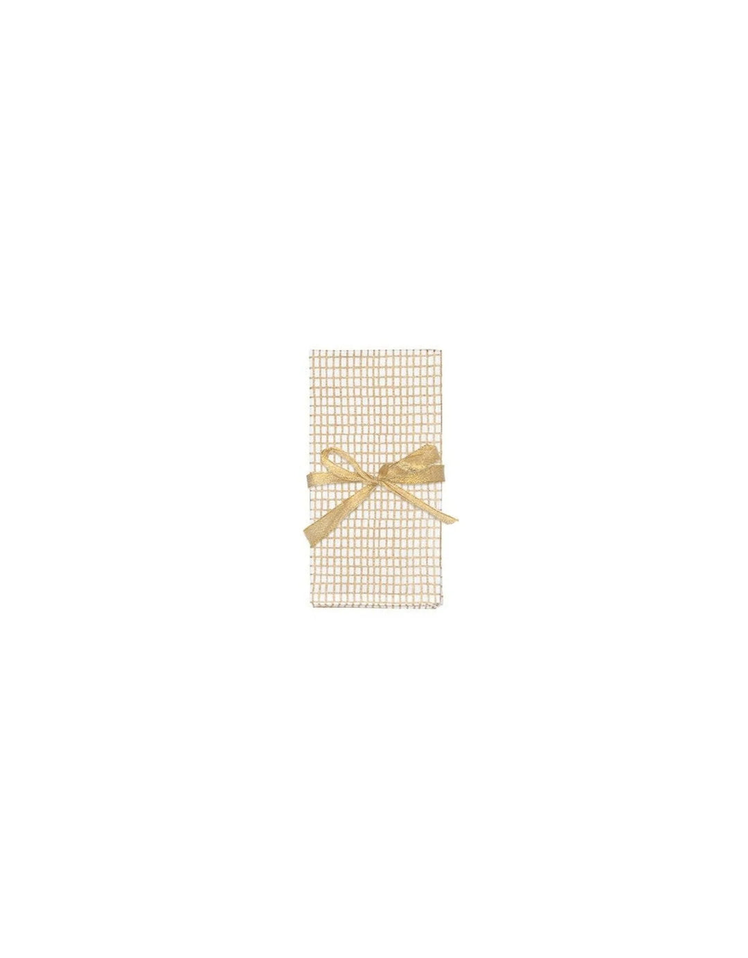HARMAN MOSAIC NAPKINS - GOLD, SET OF 4