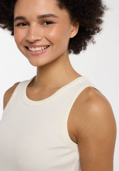 EMANNUELE TANK TOP "IVORY"