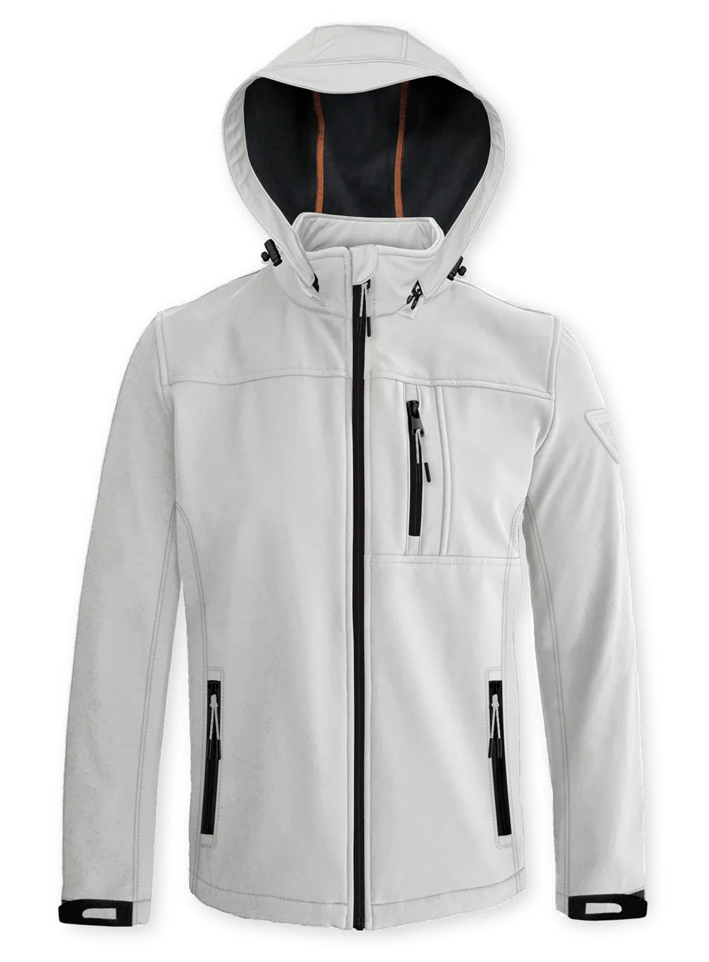 JACKSON - SOFTSHELL DEWSPO BONDED MESH JACKET "SILVER"