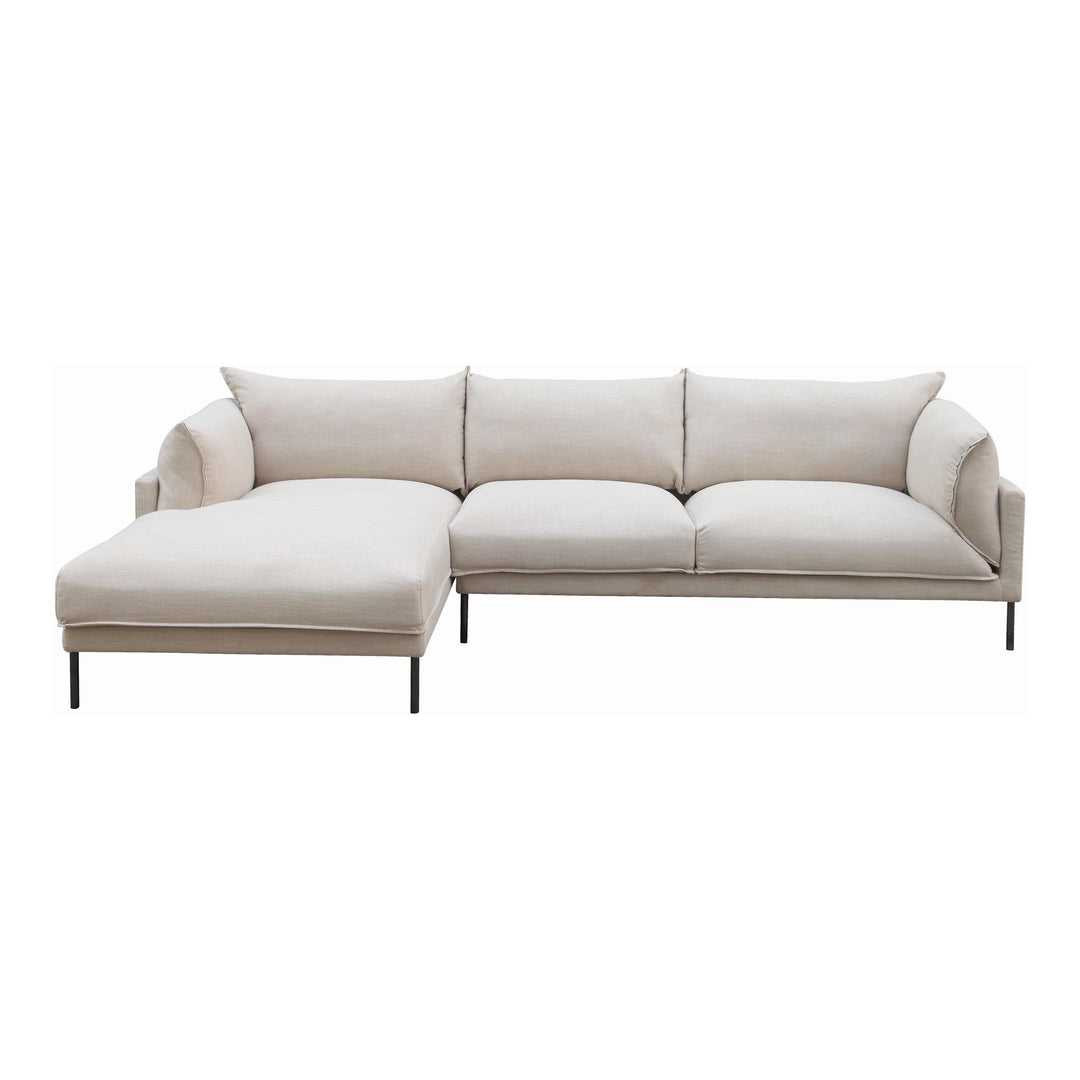 JAMARA SECTIONAL LEFT "SANDY BEIGE"