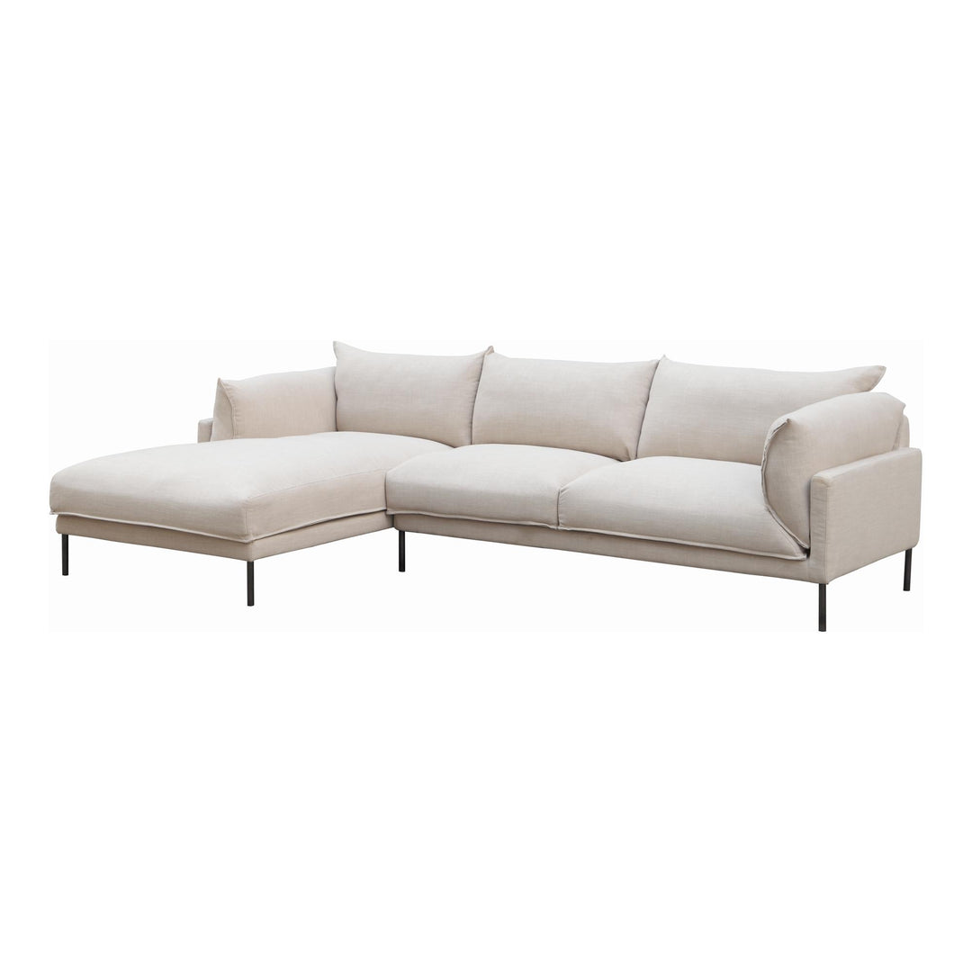 JAMARA SECTIONAL LEFT "SANDY BEIGE"