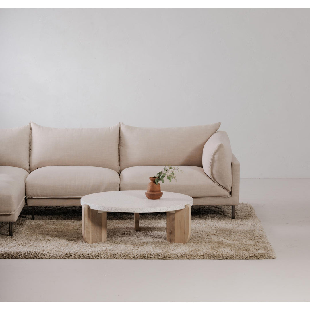 JAMARA SECTIONAL LEFT "SANDY BEIGE"
