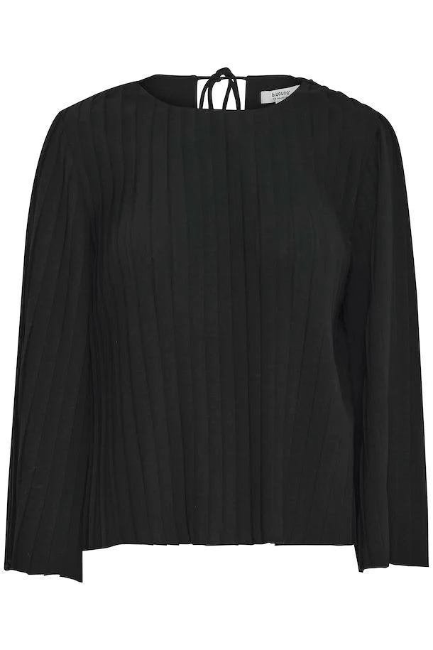 B.YOUNG JANSE BLOUSE - BLACK