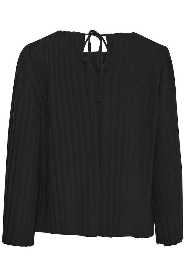 B.YOUNG JANSE BLOUSE - BLACK