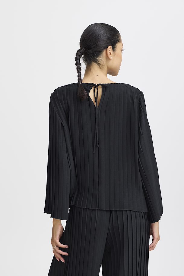 B.YOUNG JANSE BLOUSE - BLACK
