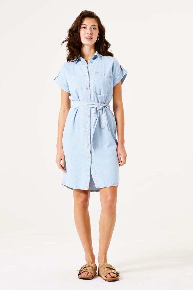 DENIM DRESS "LIGHT USED"