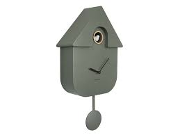 JL BRADSHAW CUCKOO CLOCK - GREY