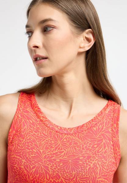 JULYANA PRINT TANK TOP "CORAL"