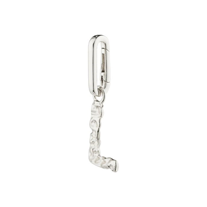 Pilgrim Charm Recycled Pendant L "Silver"