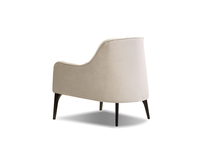 Mobital Ellington Occasional Chair In Oyster Velvet