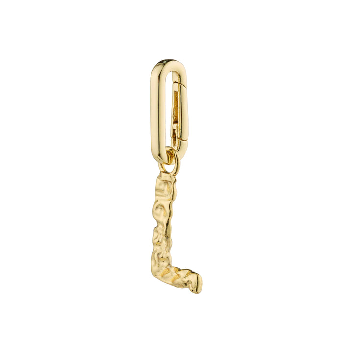 Pilgrim Charm Recycled Pendant L "Gold"