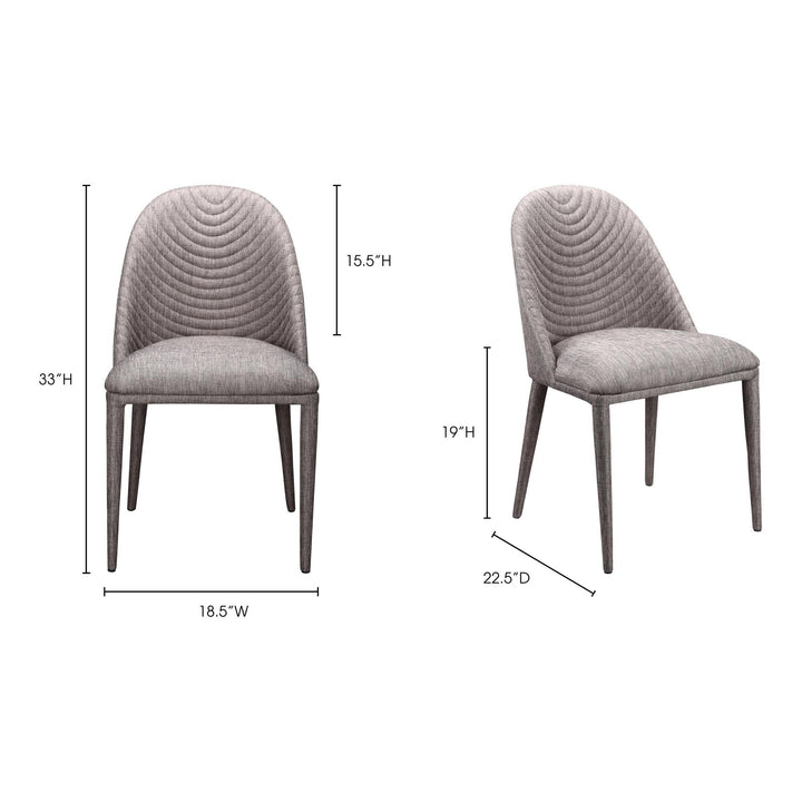 LIBBY DINING CHAIR "GREY"
