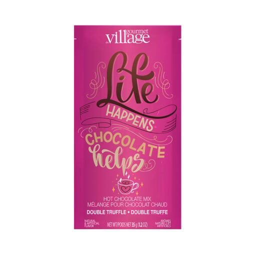 LIFE HAPPENS DOUBLE TRUFFLE HOT CHOCOLATE MIX