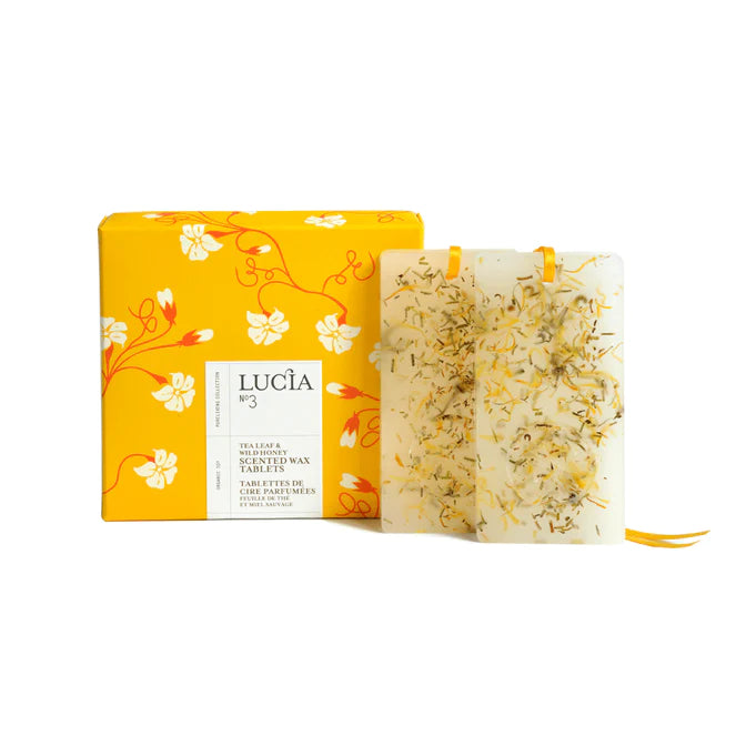 N°3 TEA LEAF & WILD HONEY SCENTED WAX TABLETS