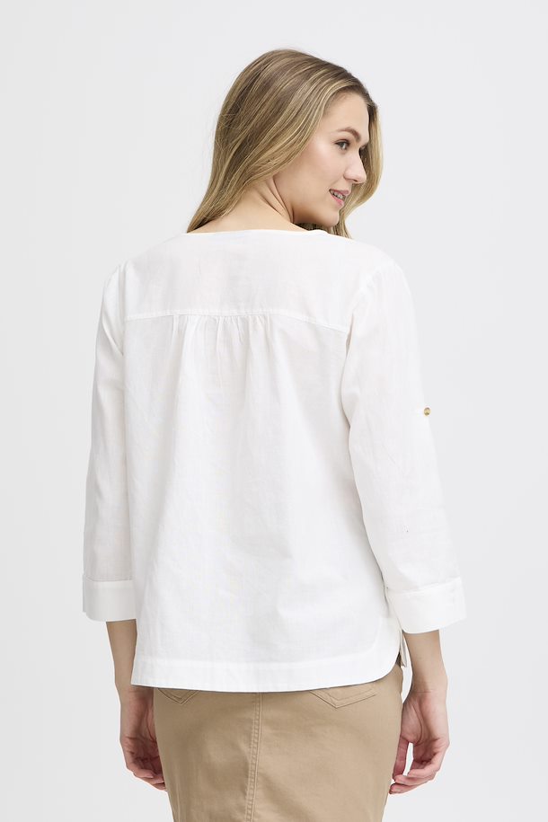 FRMADDIE BLOUSE "Blanc de Blanc"