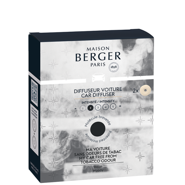 Maison Berger Tobacco Anti-Odour Car Diffuser Refills
