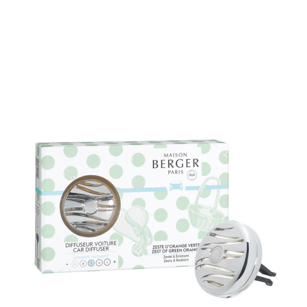 Maison Berger Dolce Car Diffuser - Zest of Green Orange